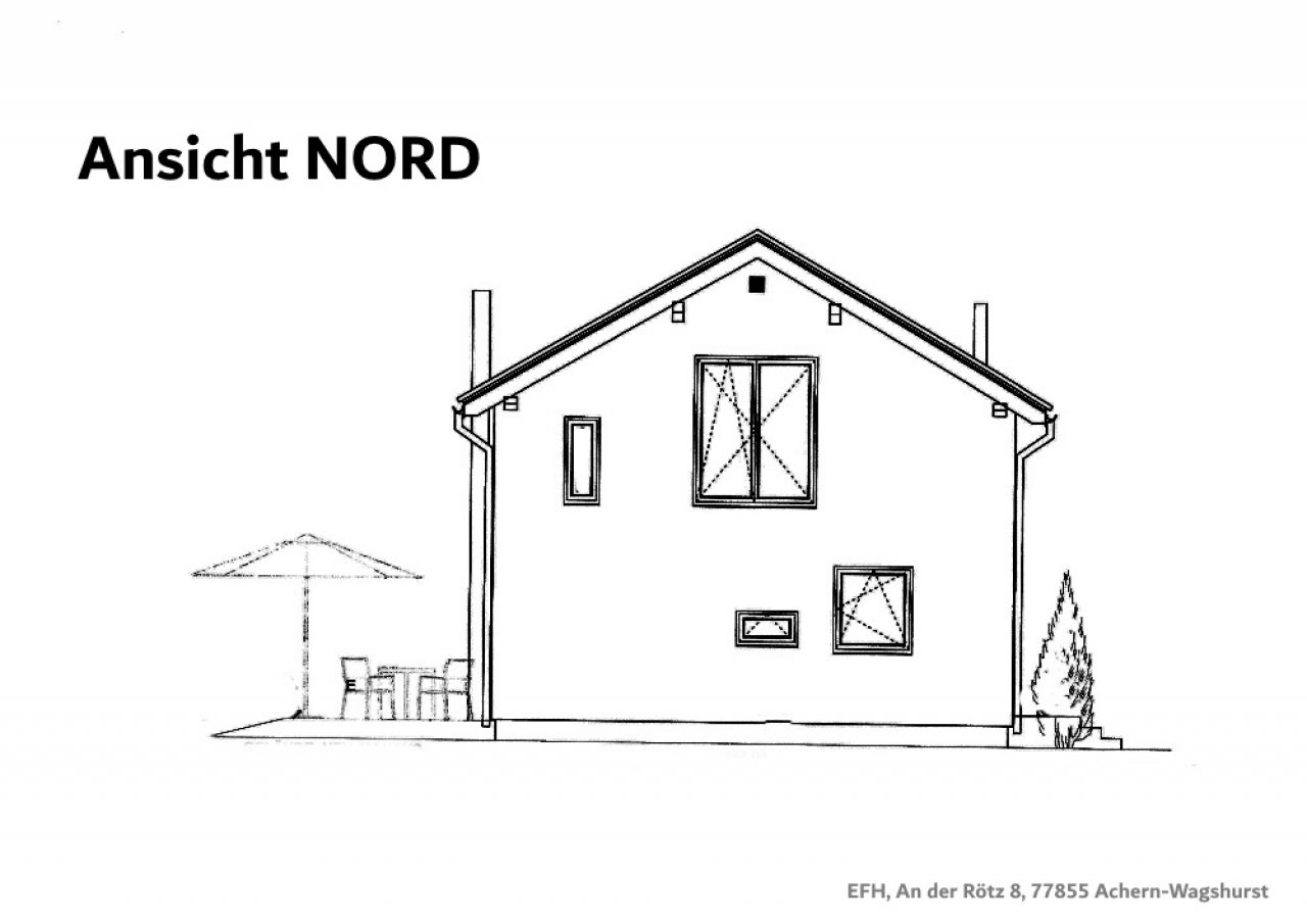 Modernes, neuwertiges EFH in Achern-Ortsteil (EFH, Hahn)