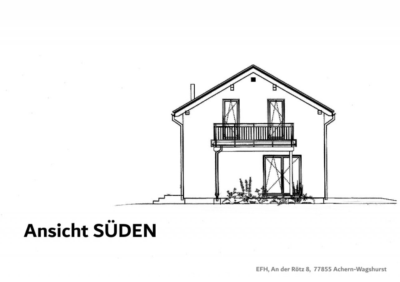 Modernes, neuwertiges EFH in Achern-Ortsteil (EFH, Hahn)