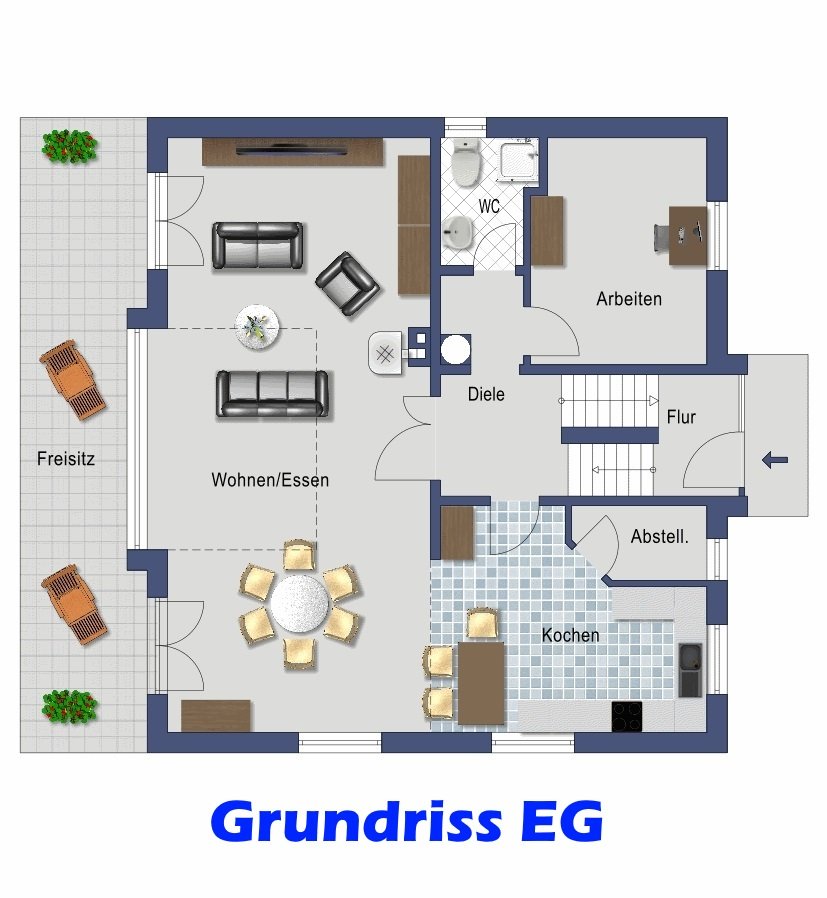 Beispieloses Einfamilienhaus in Achern, Ortsteil (EFH, Börsig)