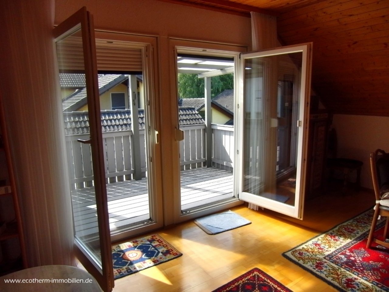 Attraktives Ein - Zweifamilienhaus in Lichtenau-Ulm (EZFH,Isekenmeier) — Balkon, DG