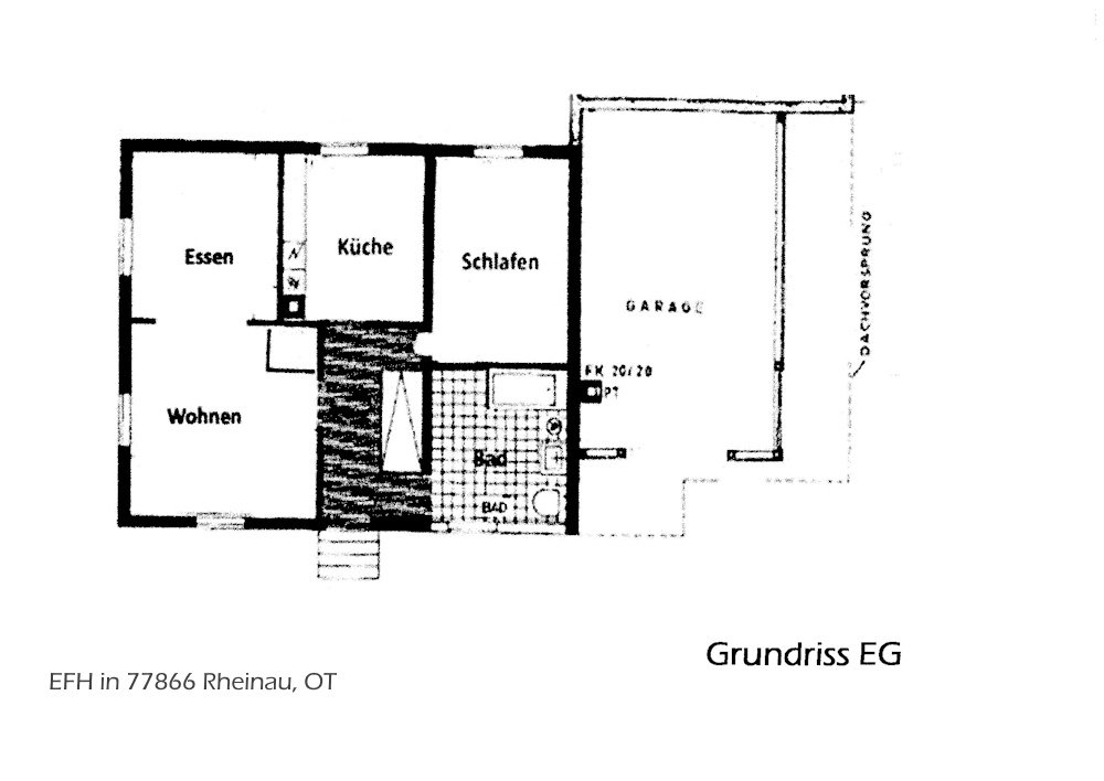 Freihstehendes Einfamilienhaus im Ortsteil von Rheinau (EFH, Nesselhauf)