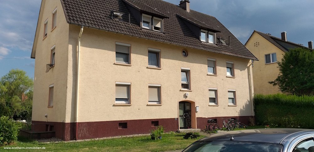 Schön geschnittene 3-Zimmer-Wohnung in Achern (ETW, Ecotherm 3)