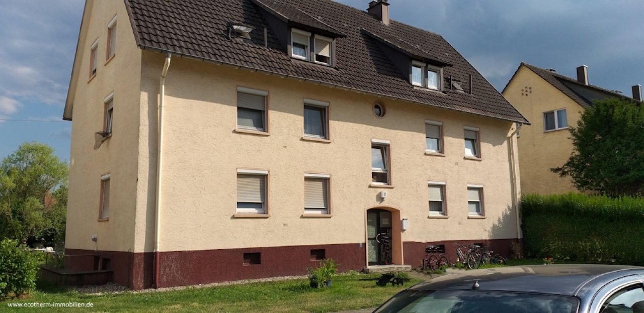 Schön geschnittene 3-Zimmer-Wohnung in Achern (ETW, Ecotherm 3)