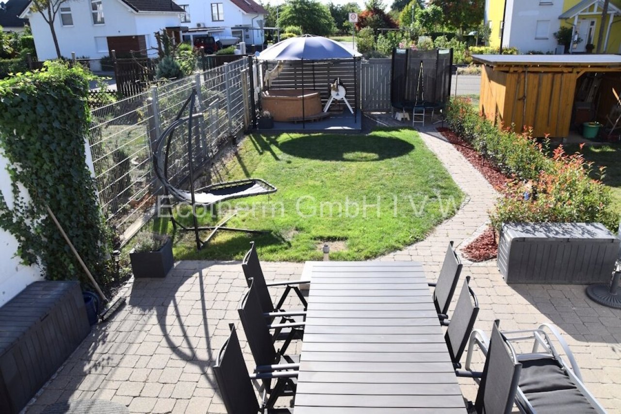 Reihenhaus in Achern für eine große Familie (RMH 26-01) — Gartenanlage